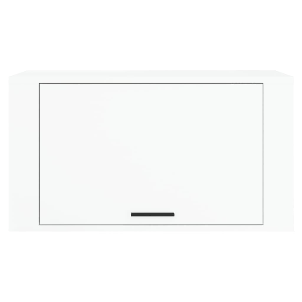 vidaXL Wand-Schuhschrank Hochglanz-Weiß 70x35x38 cm Holzwerkstoff