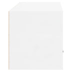 vidaXL Wand-Schuhschrank Hochglanz-Weiß 70x35x38 cm Holzwerkstoff