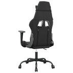 vidaXL Gaming-Stuhl Schwarz Kunstleder