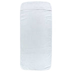 vidaXL Strandtücher 4 Stk. Weiß 60x135 cm Stoff 400 GSM