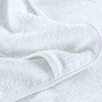 vidaXL Strandtücher 6 Stk. Weiß 60x135 cm Stoff 400 GSM