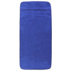 vidaXL Strandtücher 6 Stk. Königsblau 60x135 cm Stoff 400 GSM