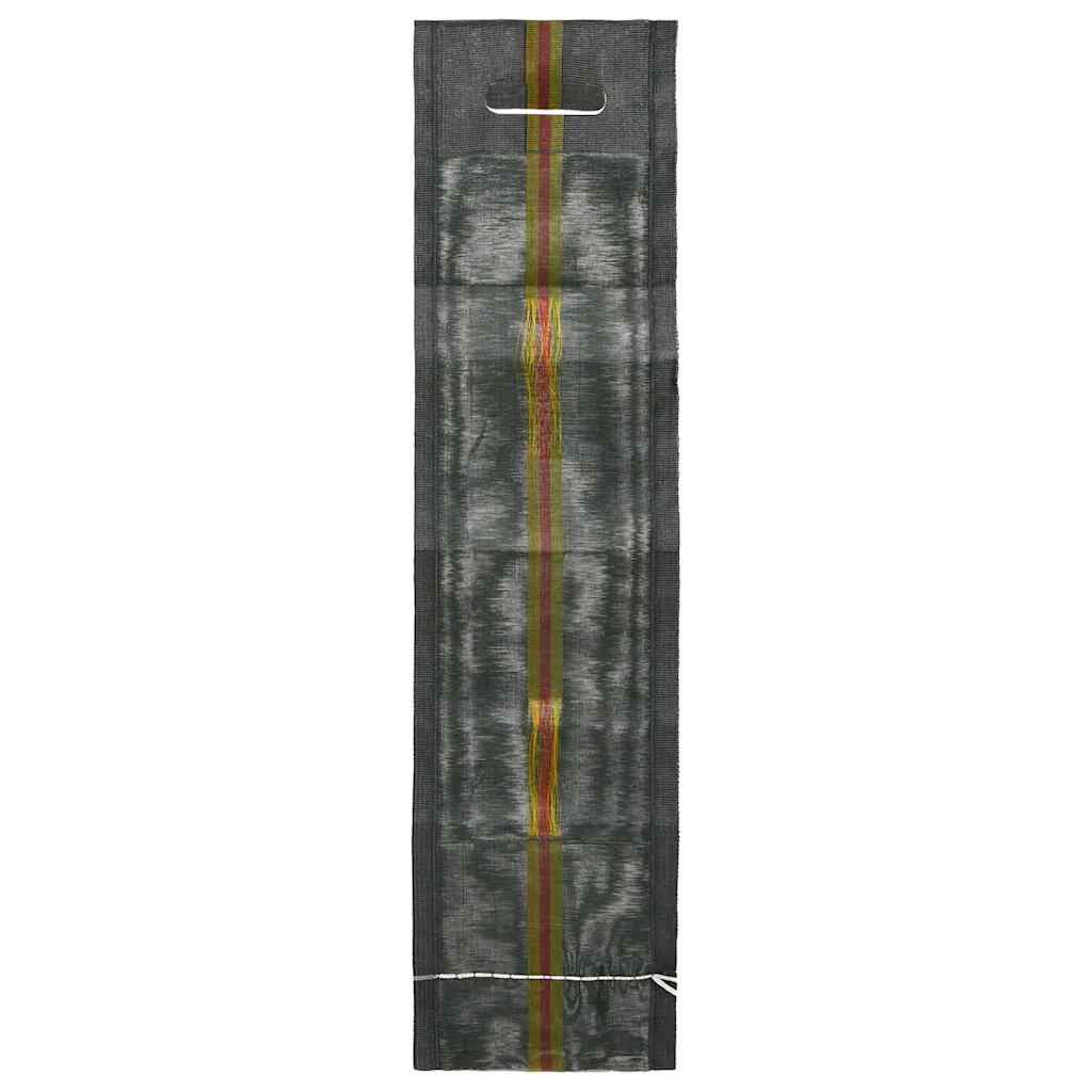 vidaXL Sandsäcke 25 Stk. Dunkelgrün 103x25 cm HDPE
