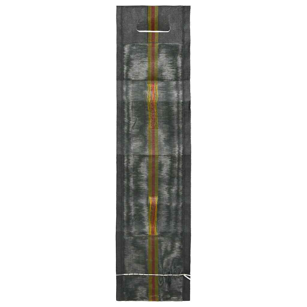 vidaXL Sandsäcke 100 Stk. Dunkelgrün 103x25 cm HDPE