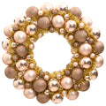 vidaXL Weihnachtskranz Rotgolden 45 cm Polystyrol