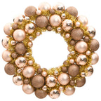 vidaXL Weihnachtskranz Rotgolden 45 cm Polystyrol