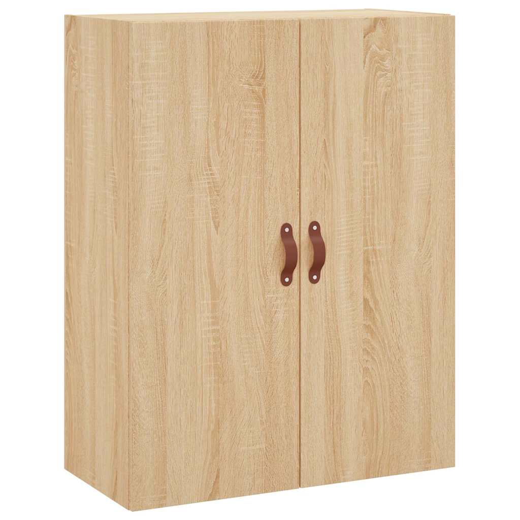 vidaXL Wandschränke 2 Stk. Sonoma-Eiche 69,5x34x90 cm