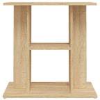 vidaXL Aquariumständer Sonoma-Eiche 60x30x60 cm Holzwerkstoff