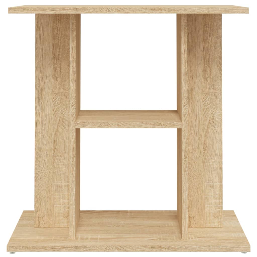 vidaXL Aquariumständer Sonoma-Eiche 60x30x60 cm Holzwerkstoff