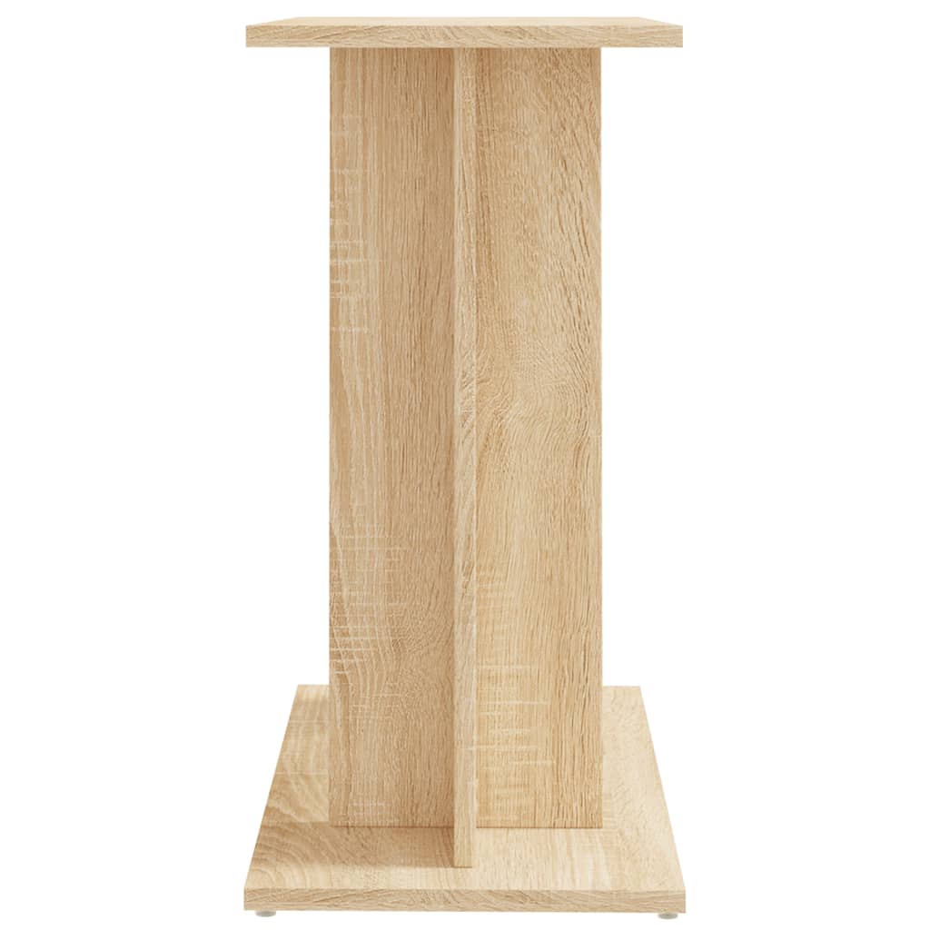 vidaXL Aquariumständer Sonoma-Eiche 60x30x60 cm Holzwerkstoff