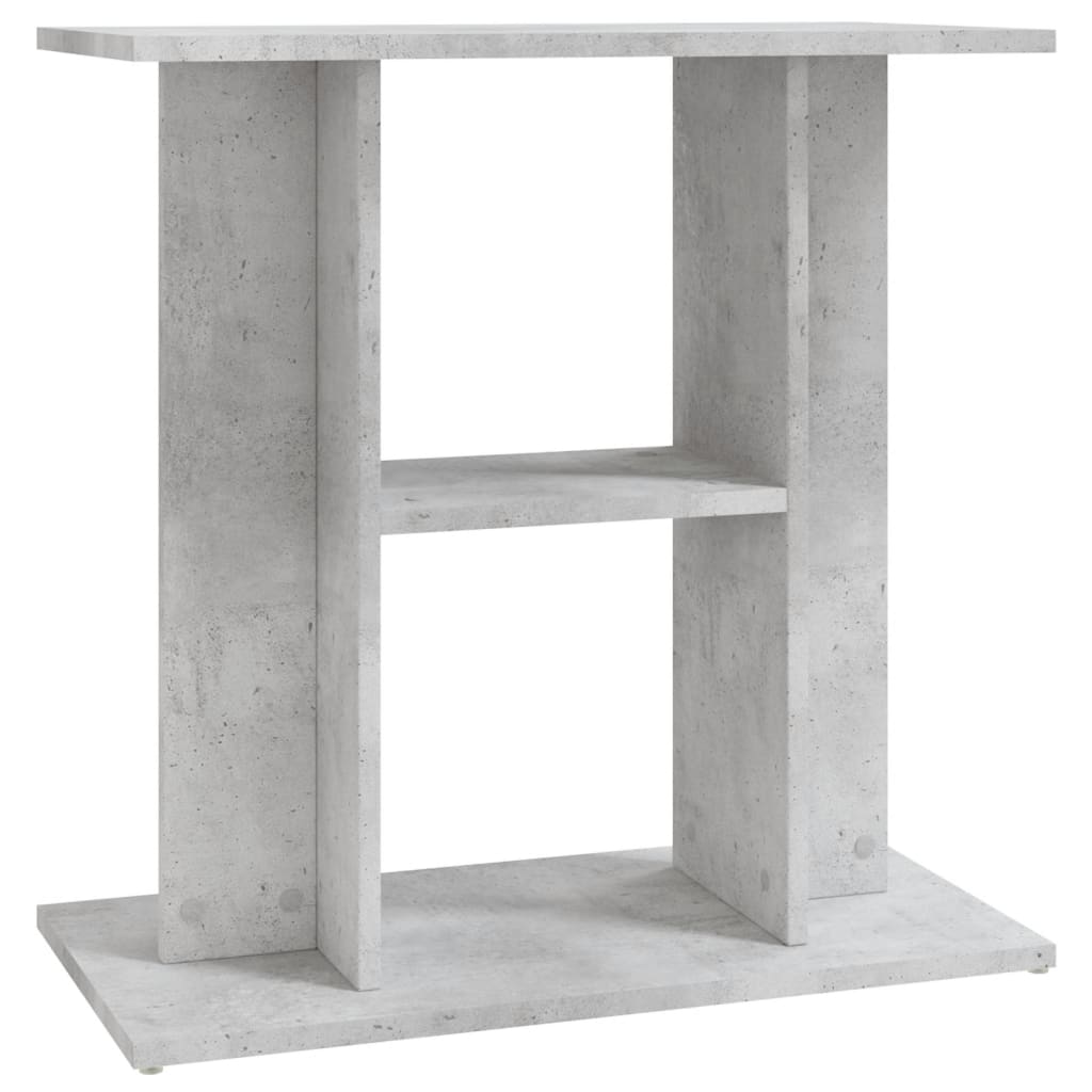 vidaXL Aquariumständer Betongrau 60 x 30 x 60 cm Holzwerkstoff