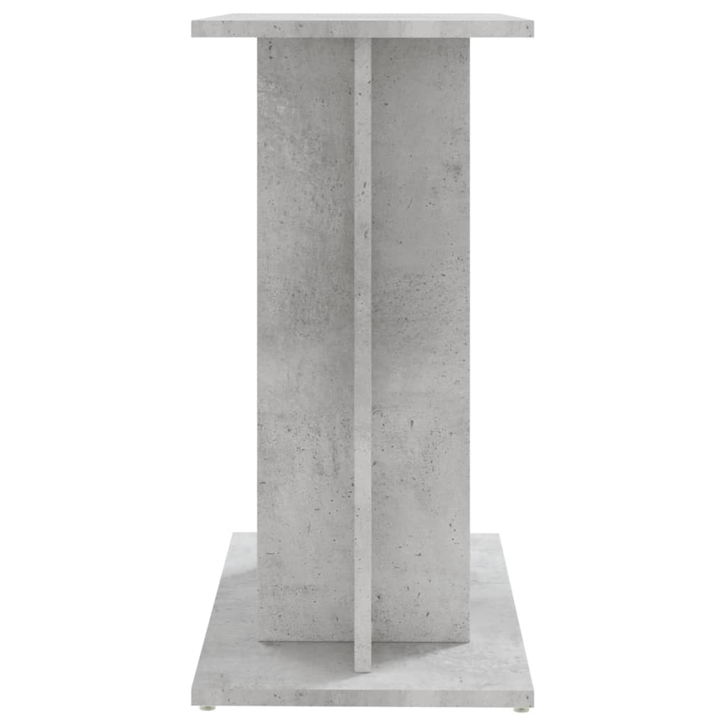 vidaXL Aquariumständer Betongrau 60 x 30 x 60 cm Holzwerkstoff