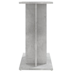 vidaXL Aquariumständer Betongrau 60 x 30 x 60 cm Holzwerkstoff