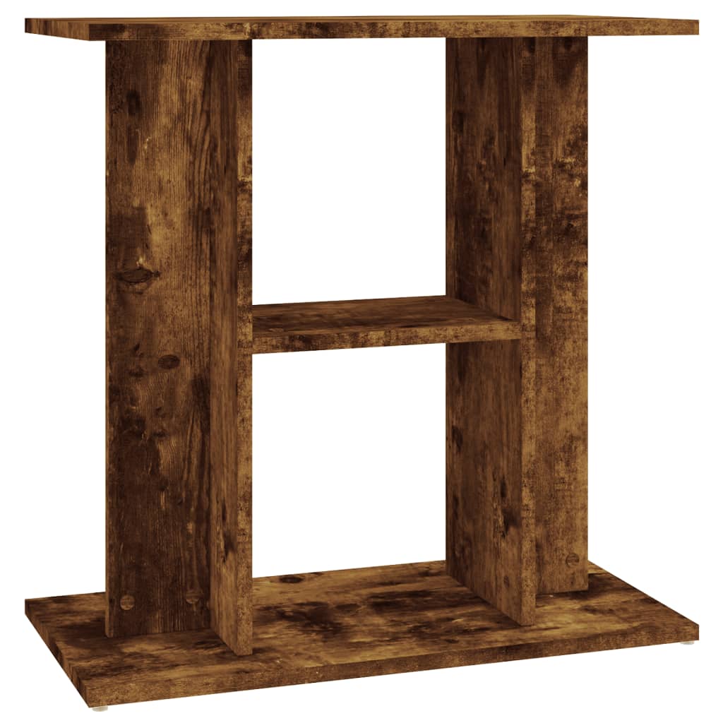 vidaXL Aquariumständer Geräucherte Eiche 60 x 30 x 60 cm Holzwerkstoff