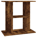 vidaXL Aquariumständer Geräucherte Eiche 60 x 30 x 60 cm Holzwerkstoff