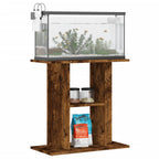 vidaXL Aquariumständer Geräucherte Eiche 60 x 30 x 60 cm Holzwerkstoff