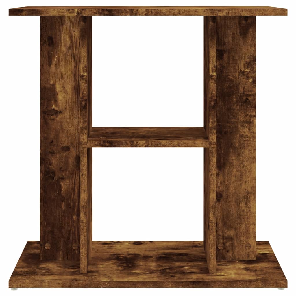 vidaXL Aquariumständer Geräucherte Eiche 60 x 30 x 60 cm Holzwerkstoff
