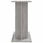 vidaXL Aquariumständer Grau Sonoma 60 x 30 x 60 cm Holzwerkstoff