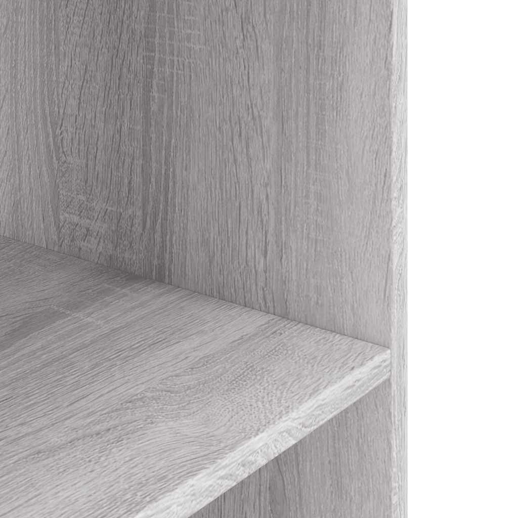vidaXL Aquariumständer Grau Sonoma 60 x 30 x 60 cm Holzwerkstoff