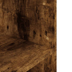 vidaXL Aquariumständer Räuchereiche 100x40x60 cm Holzwerkstoff