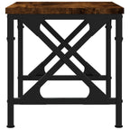 vidaXL Druckerständer Räuchereiche 40x30x31 cm Holzwerkstoff
