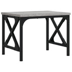 vidaXL Druckerständer Grau Sonoma 40x30x31 cm Holzwerkstoff