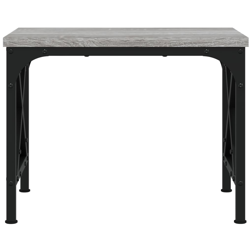vidaXL Druckerständer Grau Sonoma 40x30x31 cm Holzwerkstoff