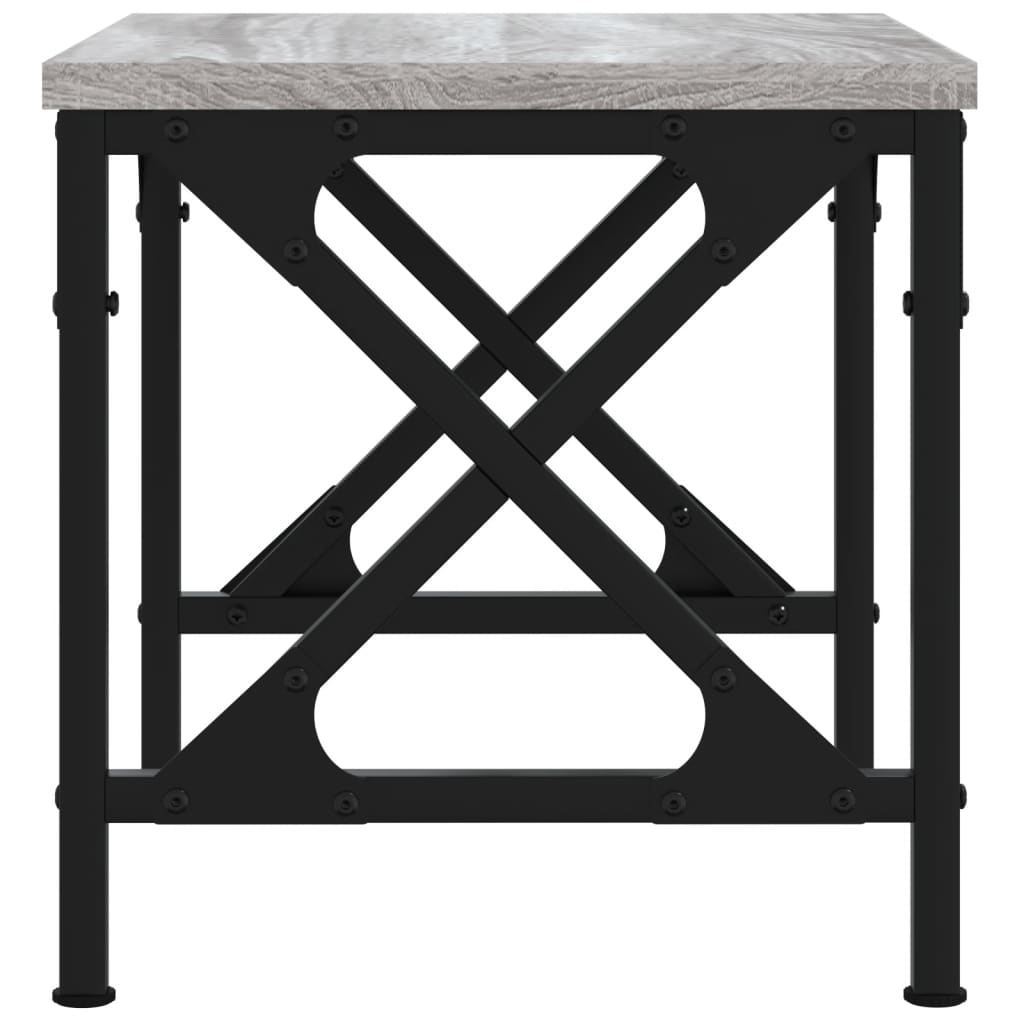 vidaXL Druckerständer Grau Sonoma 40x30x31 cm Holzwerkstoff