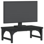 vidaXL Monitorständer Schwarz 37x23x14 cm Holzwerkstoff