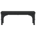 vidaXL Monitorständer Schwarz 37x23x14 cm Holzwerkstoff