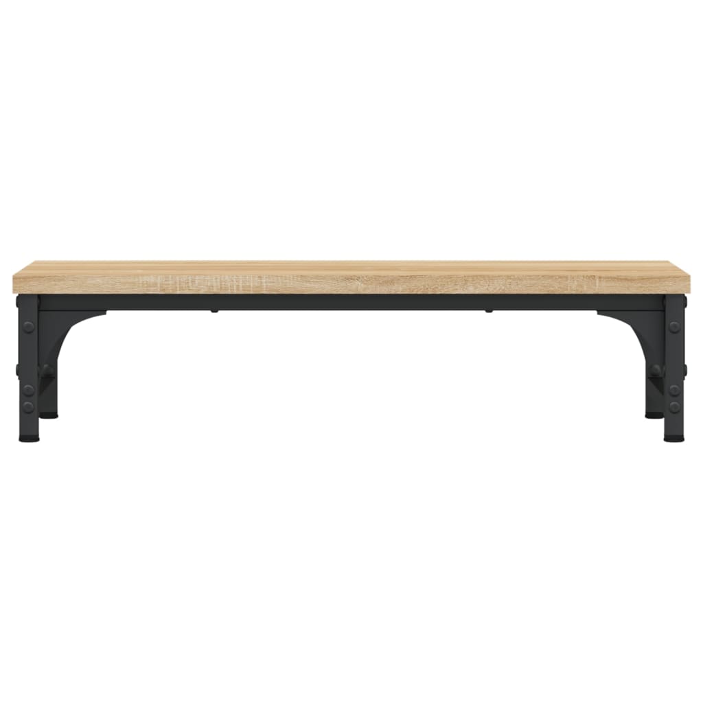 vidaXL Monitorständer Sonoma-Eiche 55x23x14 cm Holzwerkstoff