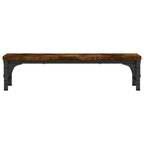 vidaXL Monitorständer Räuchereiche 55x23x14 cm Holzwerkstoff