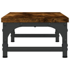 vidaXL Monitorständer Räuchereiche 55x23x14 cm Holzwerkstoff