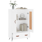 vidaXL Highboard Weiß 69,5x31x115 cm Holzwerkstoff