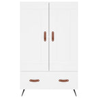 vidaXL Highboard Weiß 69,5x31x115 cm Holzwerkstoff