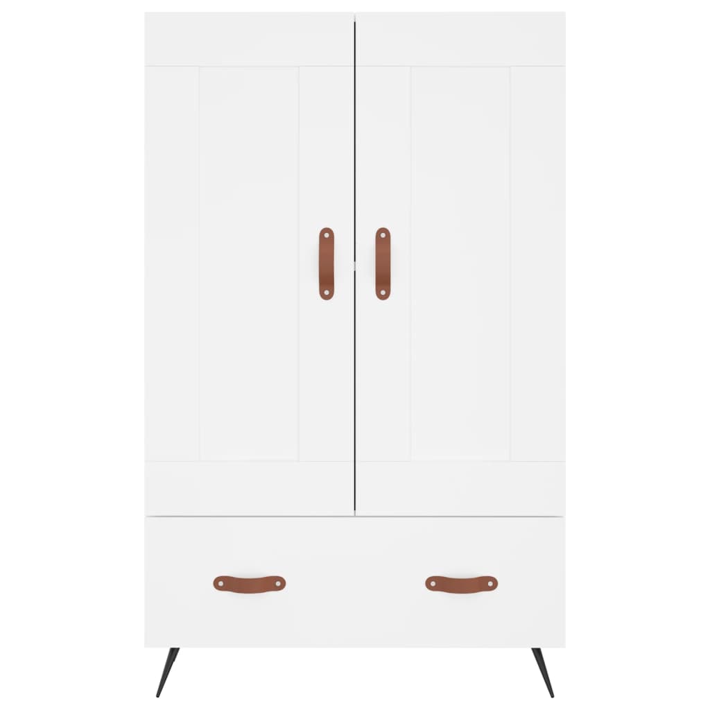 vidaXL Highboard Weiß 69,5x31x115 cm Holzwerkstoff