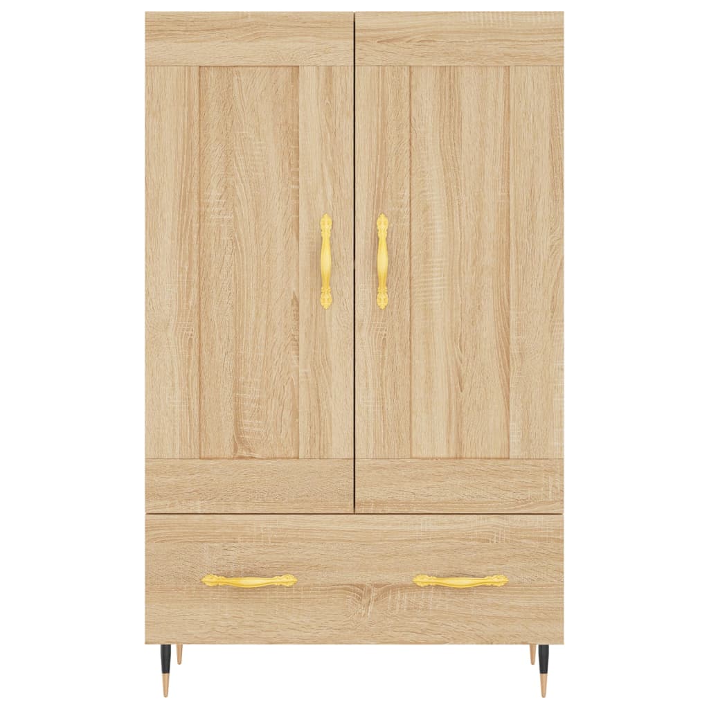 vidaXL Highboard Sonoma-Eiche 69,5x31x115 cm Holzwerkstoff