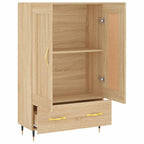 vidaXL Highboard Sonoma-Eiche 69,5x31x115 cm Holzwerkstoff