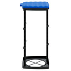 vidaXL Müllsackständer 2 Stk. Schwarz und Blau 60 L PP