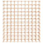 vidaXL Weinregal für 120 Flaschen 112,5x23x123,5 cm Massivholz Kiefer