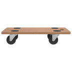 vidaXL Rollbretter 2 Stk. Rechteckig Holzwerkstoff