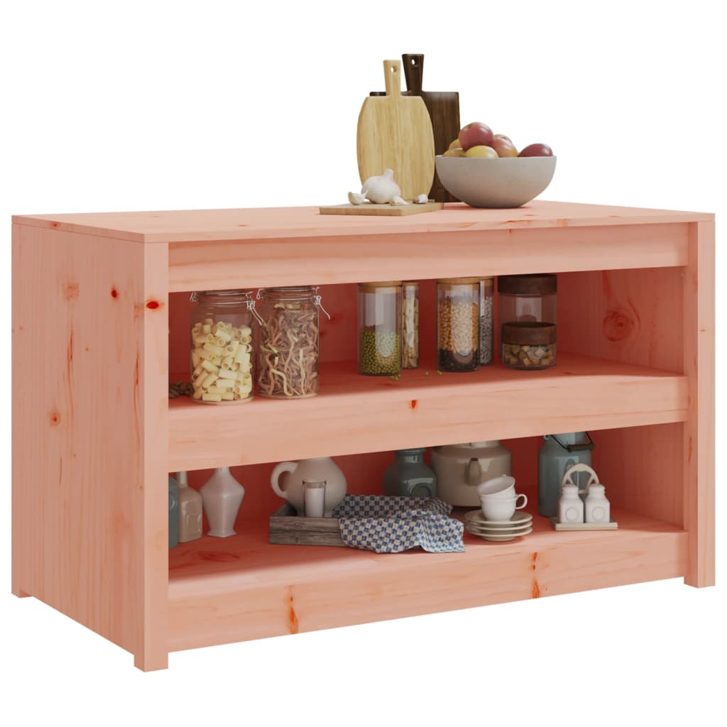 vidaXL Outdoor-Küchenschrank MEPPEL  106x55x64 cm Massivholz Douglasie