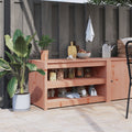 vidaXL Outdoor-Küchenschrank MEPPEL  106x55x64 cm Massivholz Douglasie