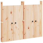 vidaXL Türen für Outdoor-Küche MEPPEL 2 Stk. 50x9x82 cm Massivholz Kiefer