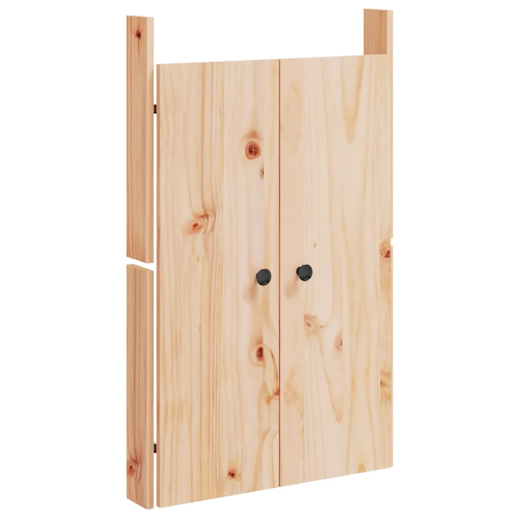 vidaXL Türen für Outdoor-Küche MEPPEL 2 Stk. 50x9x82 cm Massivholz Kiefer