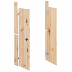vidaXL Türen für Outdoor-Küche MEPPEL 2 Stk. 50x9x82 cm Massivholz Kiefer