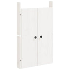 vidaXL Türen für Outdoor-Küche MEPPEL Weiß 50x9x82 cm Massivholz Kiefer