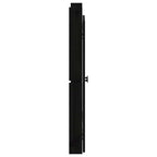 vidaXL Türen für Outdoor-Küche MEPPEL 2 Stk. Schwarz 50x9x82 cm Kiefernholz