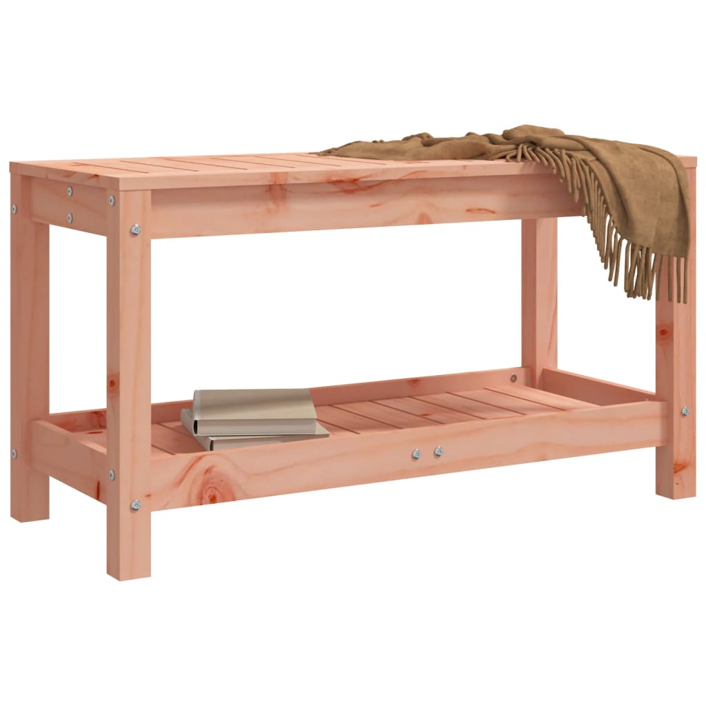 vidaXL Gartenbank 82,5x35x45 cm Massivholz Douglasie