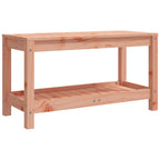vidaXL Gartenbank 82,5x35x45 cm Massivholz Douglasie